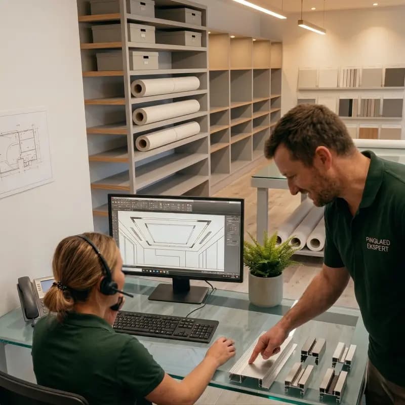 Pinglae paigaldamine — professionaalne montaaž