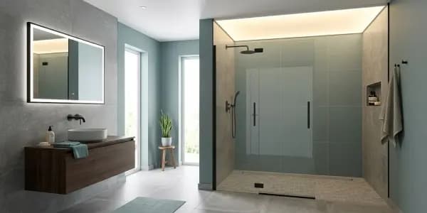 Dušširuumi pinglagi — veekindel lahendus vannitoas