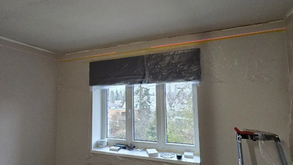 Parduv lagi punase valgusega — paigaldusprotsess